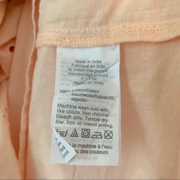 NWT Madewell Scallop Eyelet Dress - Picture 7 of 7